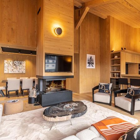 Ecrin Blanc - Appartement Haut De Gamme - Balcon Avec Vue - Centre De Megeve Ngoại thất bức ảnh
