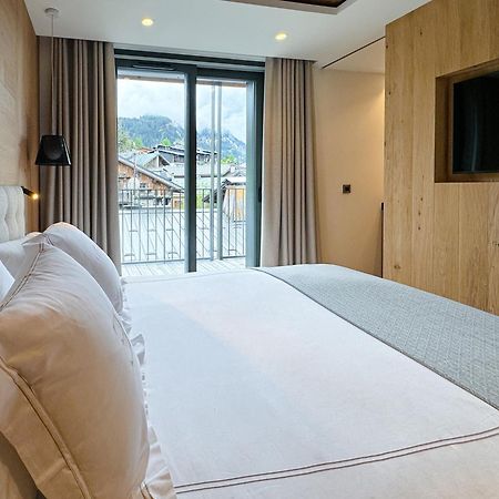 Ecrin Blanc - Appartement Haut De Gamme - Balcon Avec Vue - Centre De Megeve Ngoại thất bức ảnh