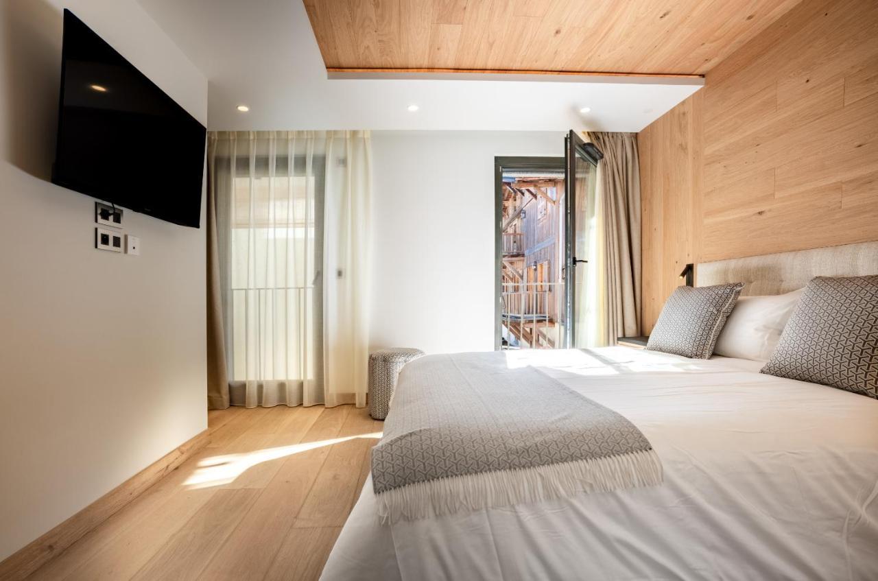 Ecrin Blanc - Appartement Haut De Gamme - Balcon Avec Vue - Centre De Megeve Ngoại thất bức ảnh