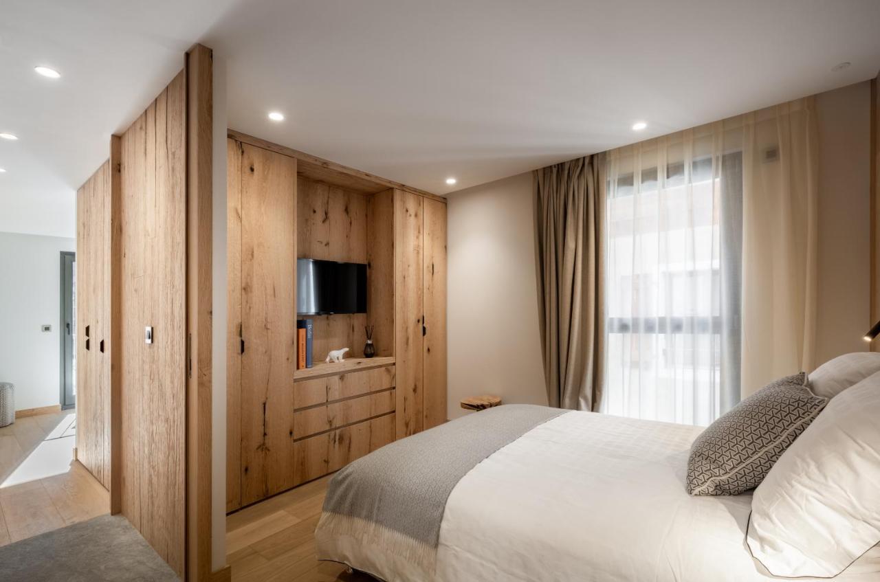 Ecrin Blanc - Appartement Haut De Gamme - Balcon Avec Vue - Centre De Megeve Ngoại thất bức ảnh