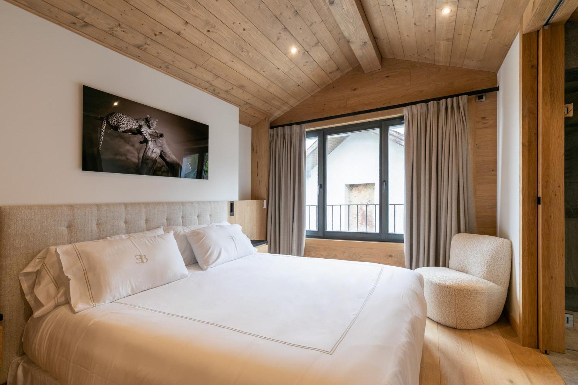 Ecrin Blanc - Appartement Haut De Gamme - Balcon Avec Vue - Centre De Megeve Ngoại thất bức ảnh