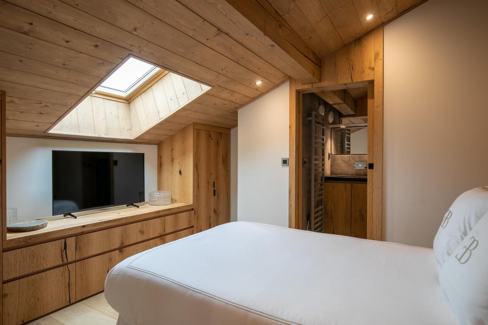 Ecrin Blanc - Appartement Haut De Gamme - Balcon Avec Vue - Centre De Megeve Ngoại thất bức ảnh
