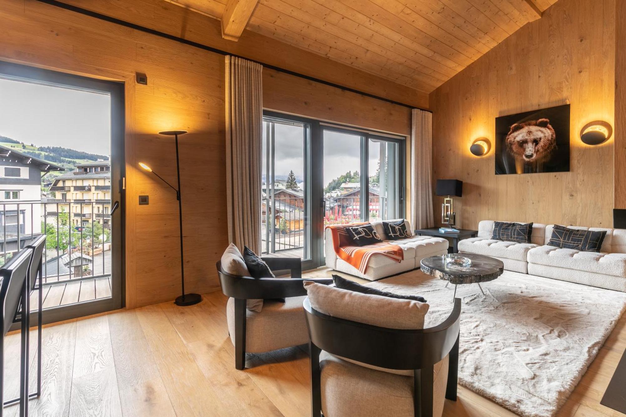 Ecrin Blanc - Appartement Haut De Gamme - Balcon Avec Vue - Centre De Megeve Ngoại thất bức ảnh