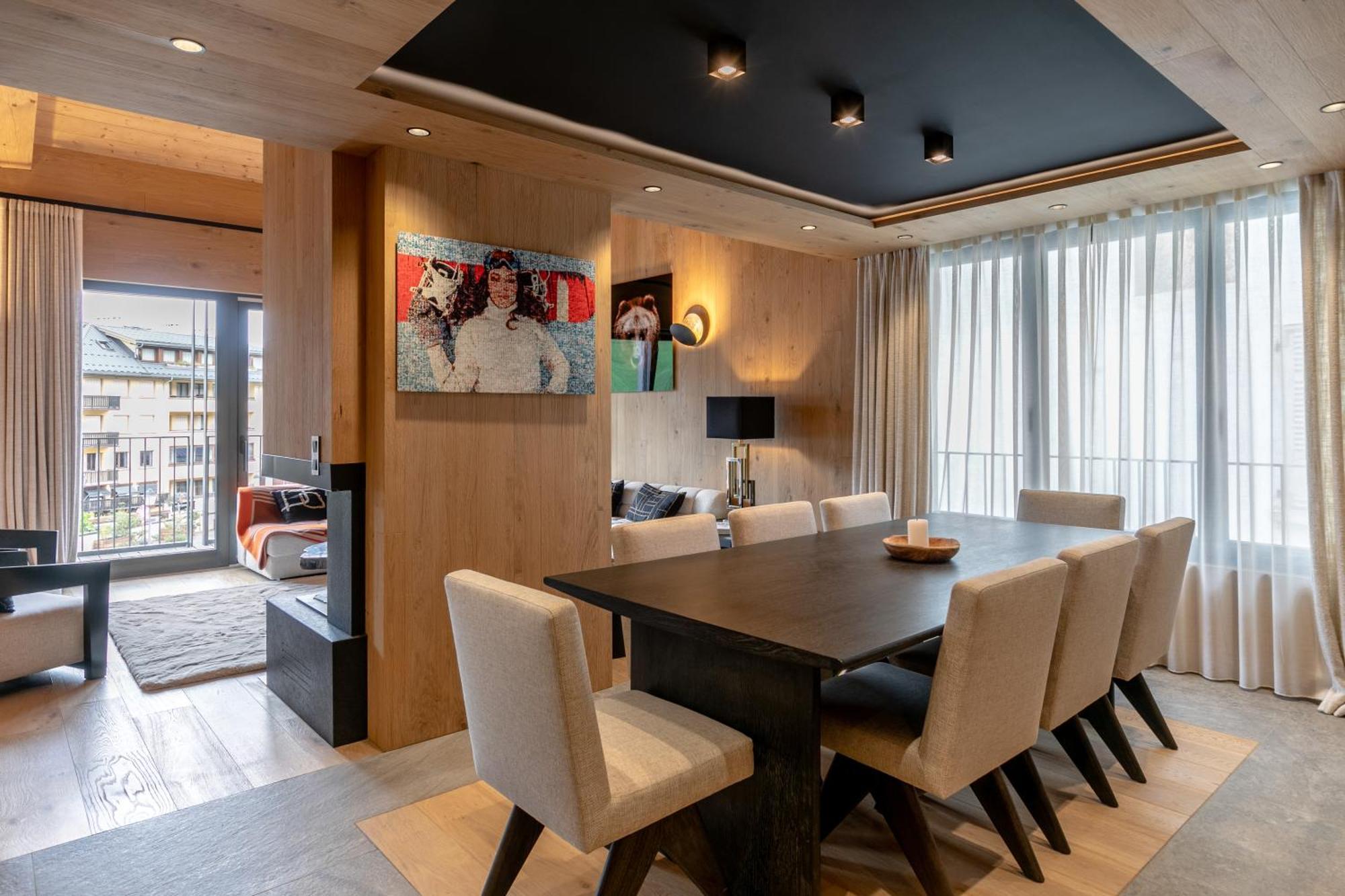 Ecrin Blanc - Appartement Haut De Gamme - Balcon Avec Vue - Centre De Megeve Ngoại thất bức ảnh